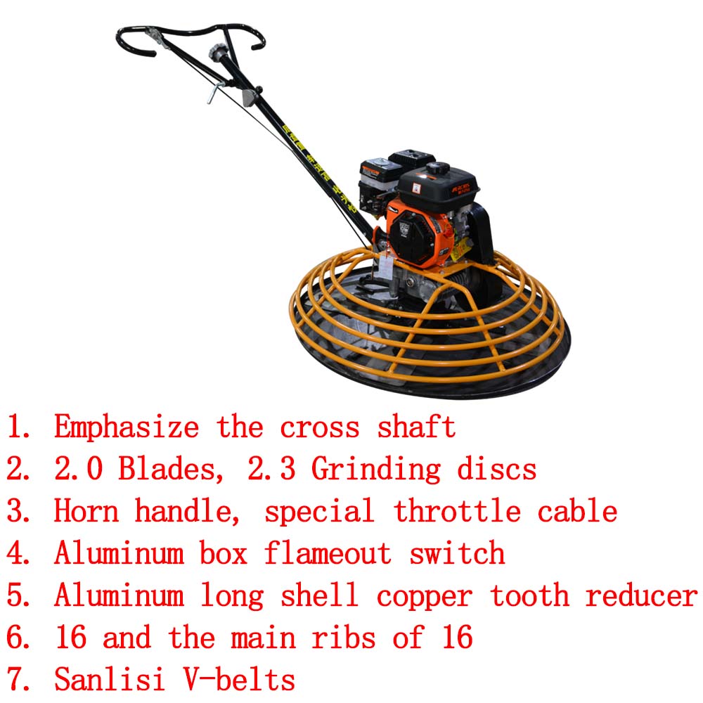 Concrete grinding machine, road surface machinery