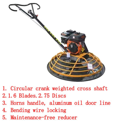 Concrete grinding machine, road surface machinery
