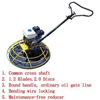Concrete grinding machine, road surface machinery