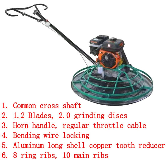 Concrete grinding machine, road surface machinery